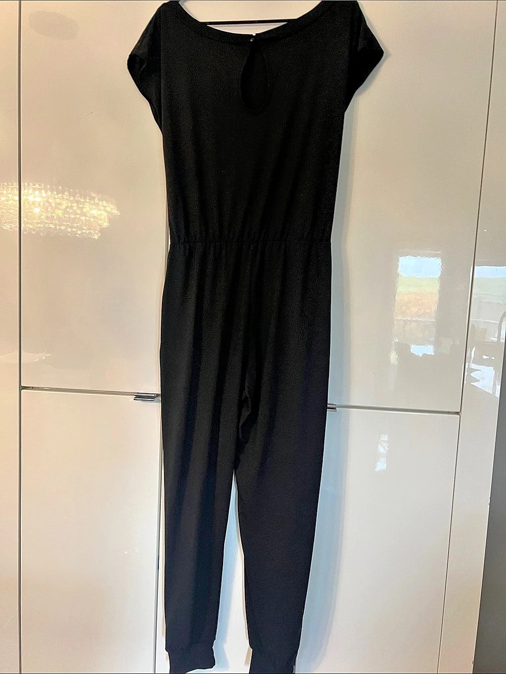 Black Keyhole Jumpsuit Like New